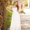 ASTRID I Robe en satin blanche TONIC 1